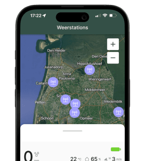 Weather Stations map screenshot